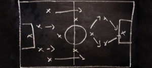 Schoolbord, Tactiek, Voetbal, 2011 47
